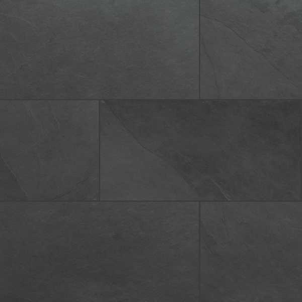 Msi Montauk Black 12 In. X 24 In. Gauged Slate Floor And Wall Tile, 5PK ZOR-NS-0015